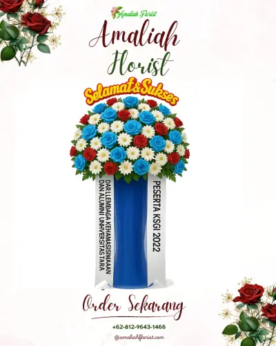 Standing Flower di Rumah Duka Waru Sidoarjo